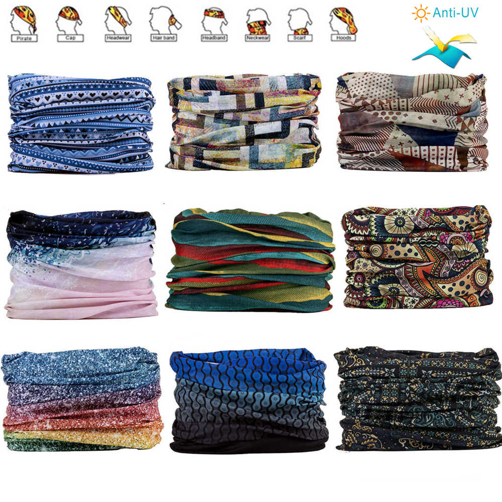 Cycling Headwear - 2201 Unisex Magic Scarf Climbing Hiking