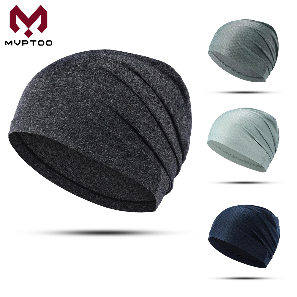 Cycling Headwear - Breathable Bandana Summer Quick-drying Beanies Hats