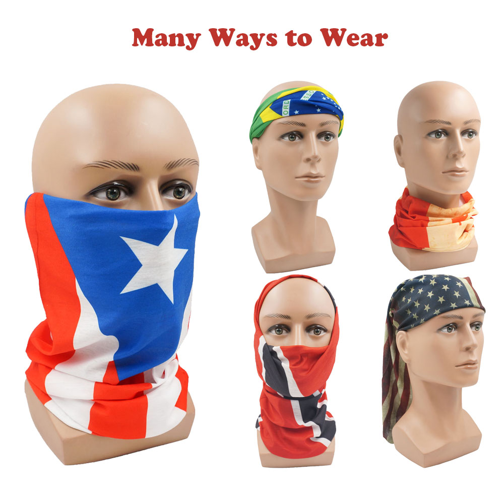 Seamless New Zealand Flag Band - огляд і ціна Cycling Gear New Zealand