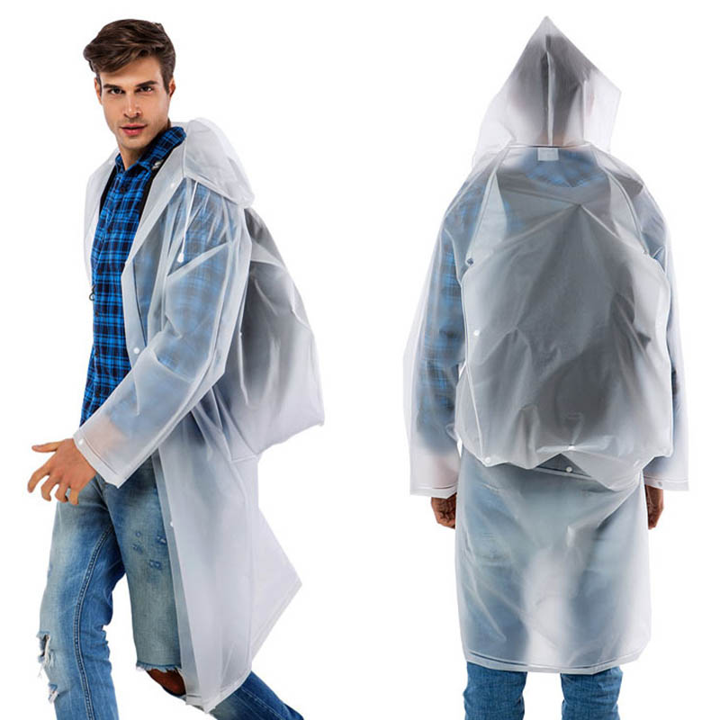 New Reusable Transparent EVA L - огляд і ціна Cycling Gear For Rain