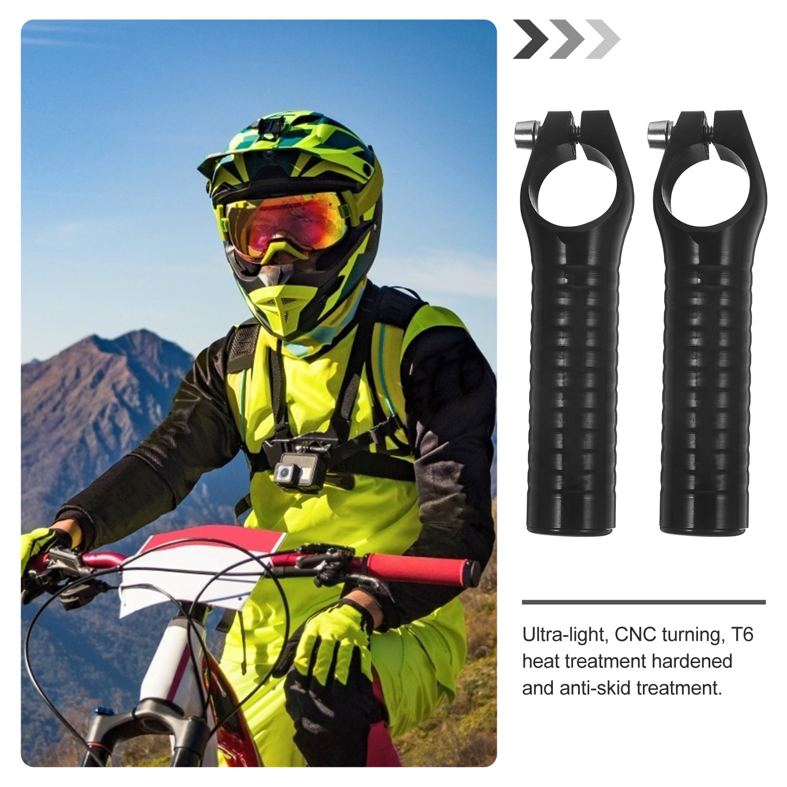 Handlebar Aluminum Alloy Anti- - огляд і ціна Ultra Cycling Gear