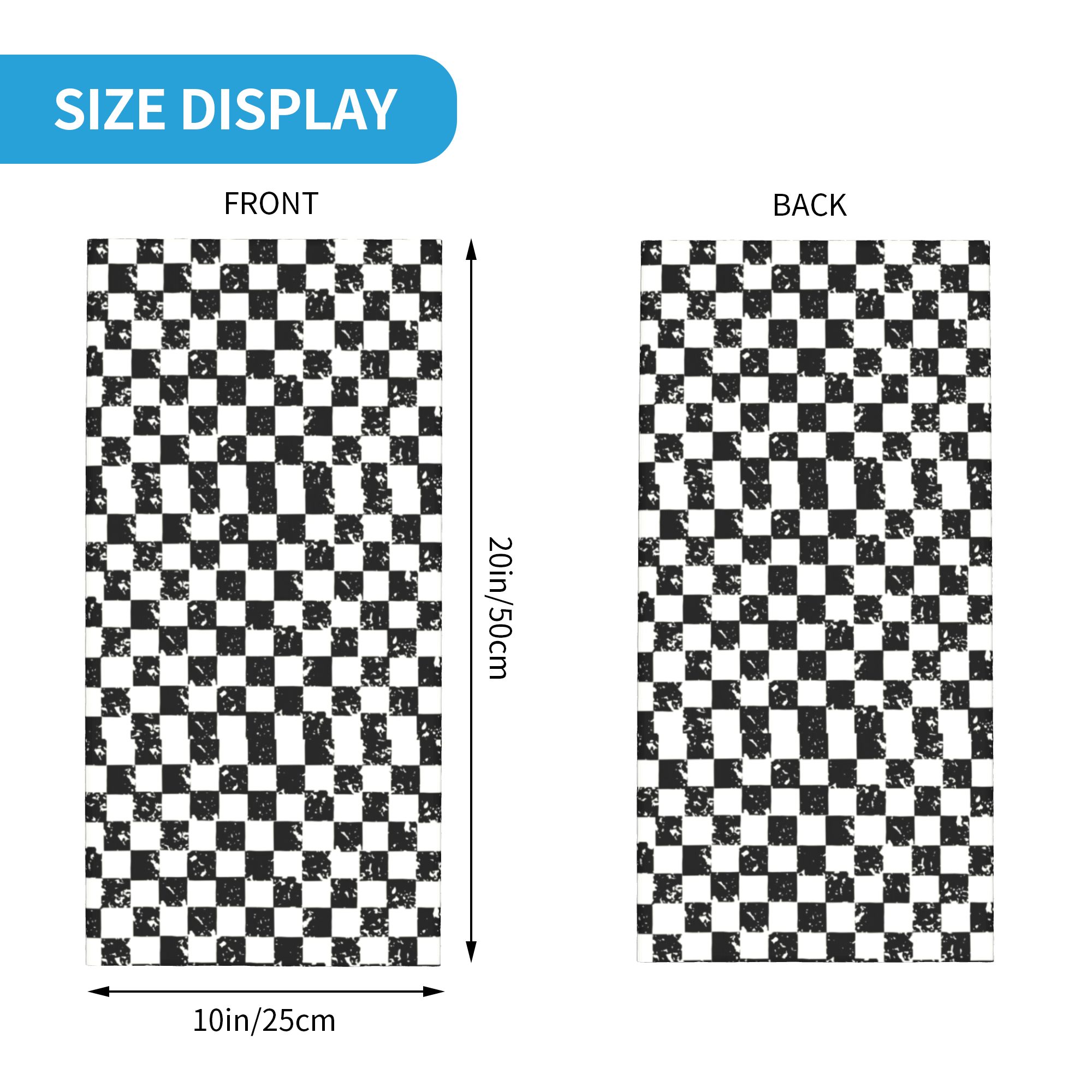 Custom Retro Checkered Flag Wi - огляд і ціна Cycling Headwear
