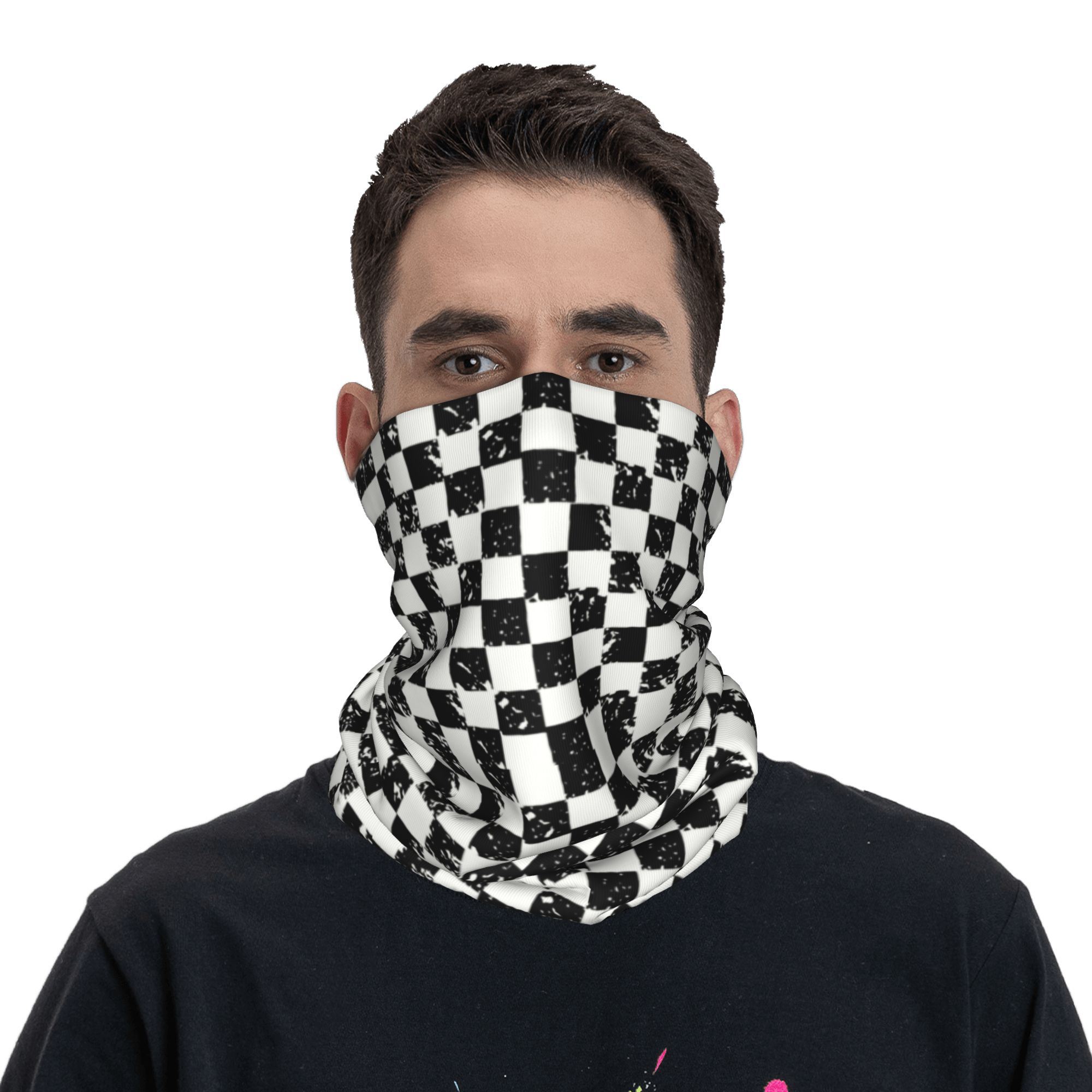 Custom Retro Checkered Flag Wi - огляд і ціна Cycling Headwear