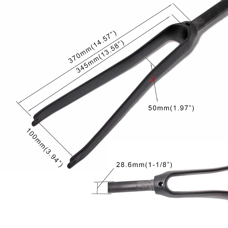 BUCKLOS 700C Road Bicycle Fork - огляд і ціна Cycling Low Gear