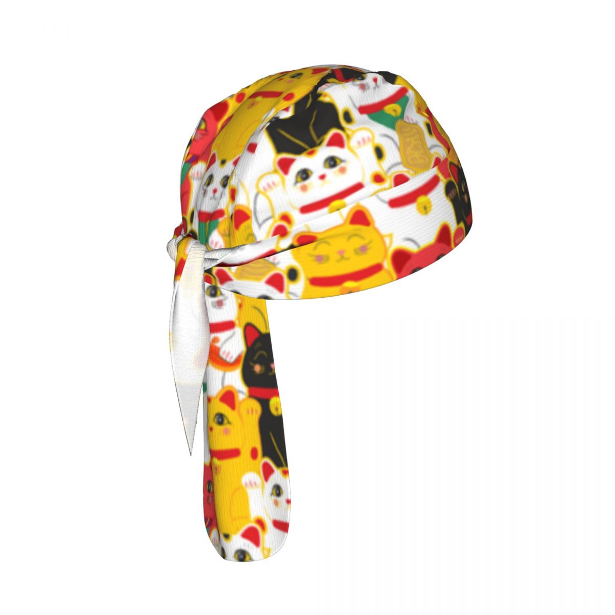 Maneki Neko Cat Pattern Lucky  - огляд і ціна Cycling Headwear