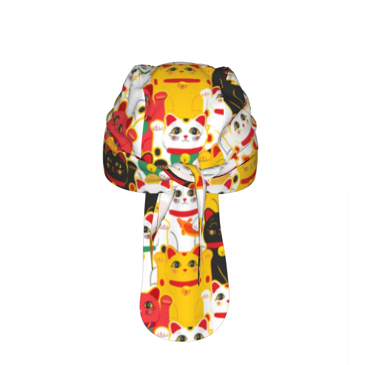 Maneki Neko Cat Pattern Lucky  - огляд і ціна Cycling Headwear