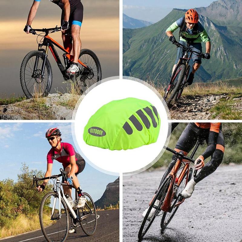 1 Pcs Bike Helmet Rain Cover W - огляд і ціна Cycling Gear For Rain