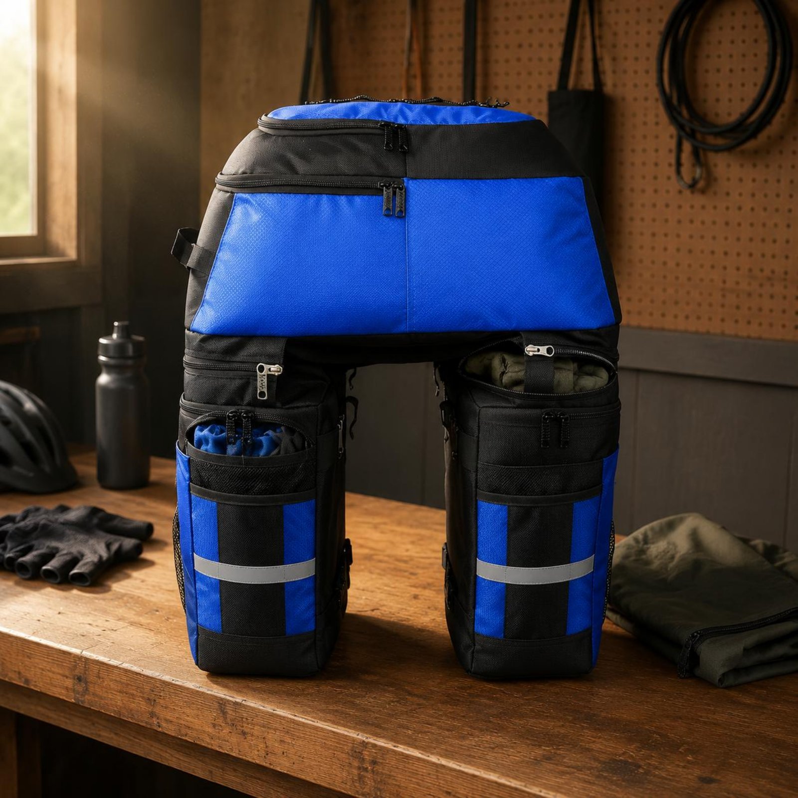 Rear Rack Pannier Bag Rain Cov - огляд і ціна Cycling Gear For Rain