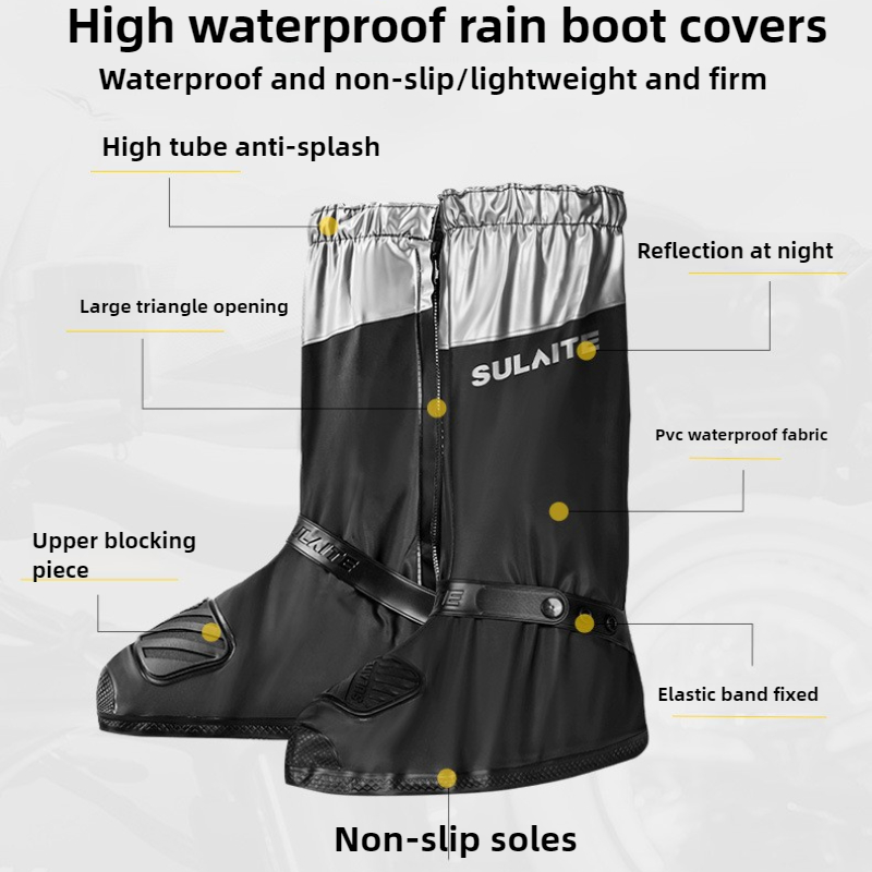 SULAITE Motorcycle Rain Boots  - огляд і ціна Cycling Gear For Rain